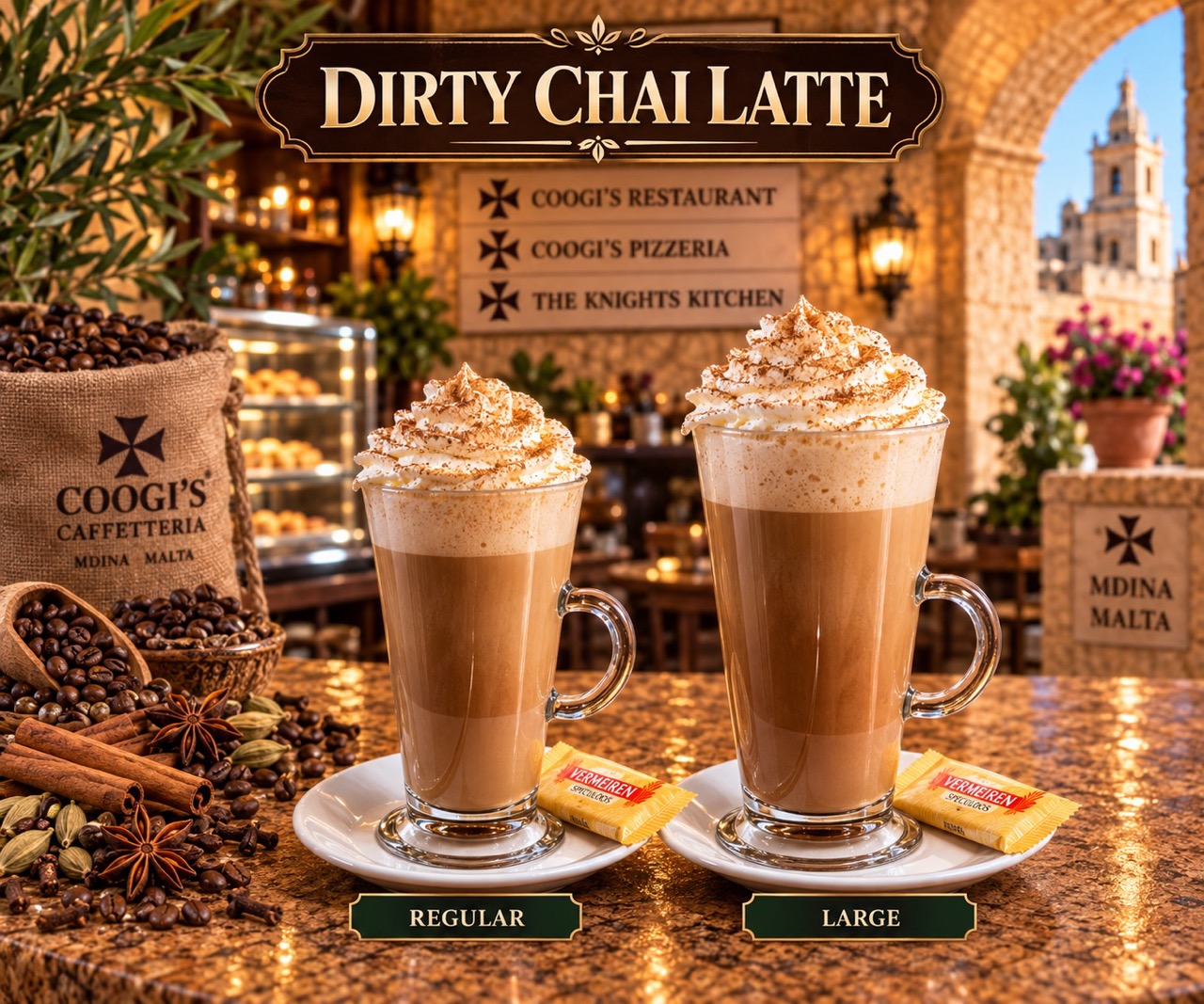 Dirty Chai Latte