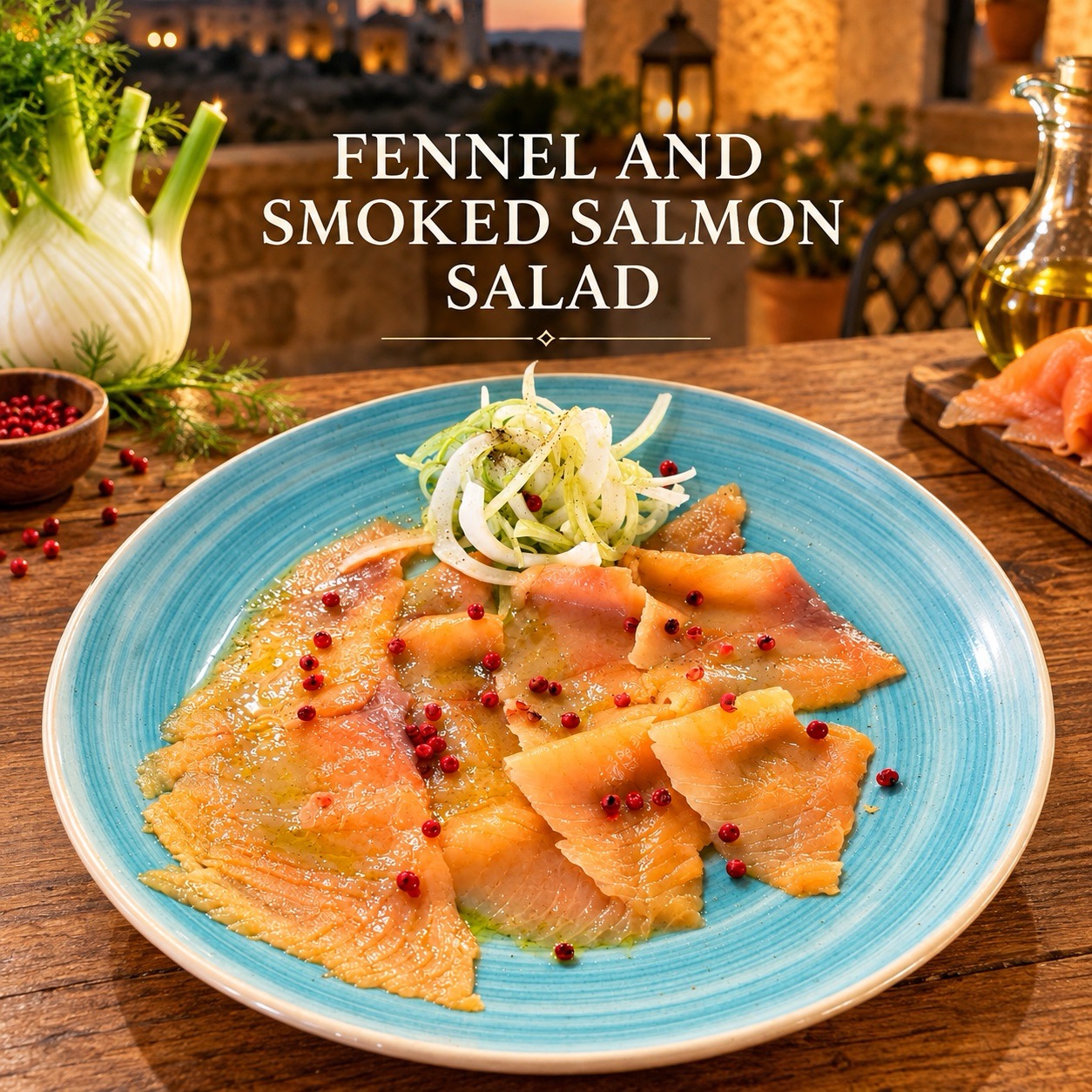 Fennel and Smoked Salmon Salad