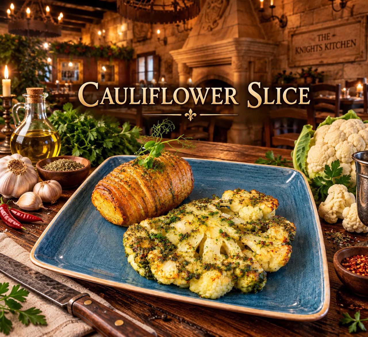 Cauliflower Slice