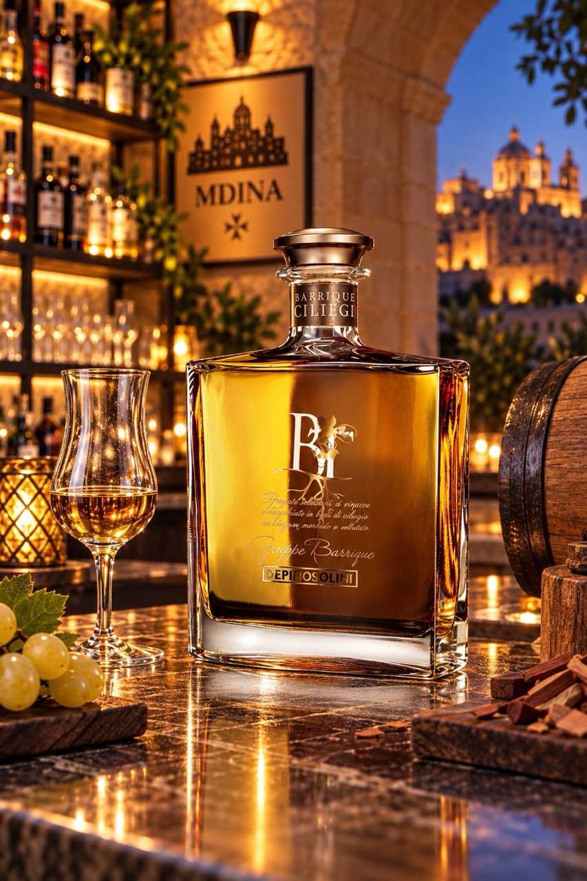 Grappa Chardonnay Barrique Ciliegio