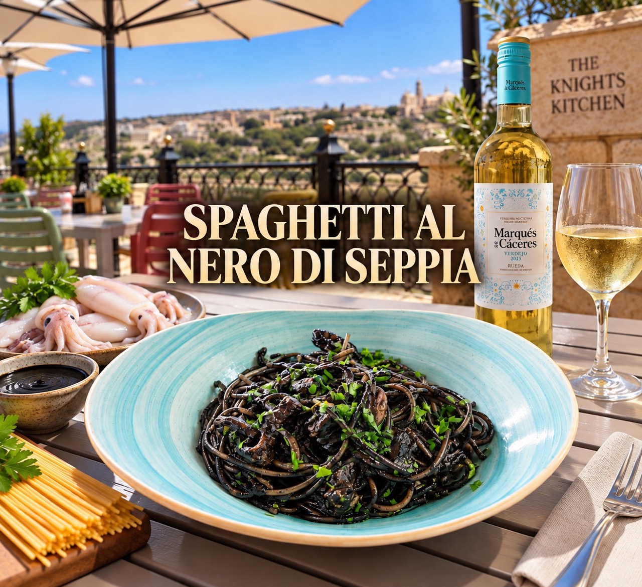 Spaghetti al Nero di Seppia