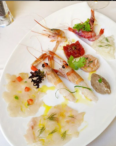Crudo di crostacei