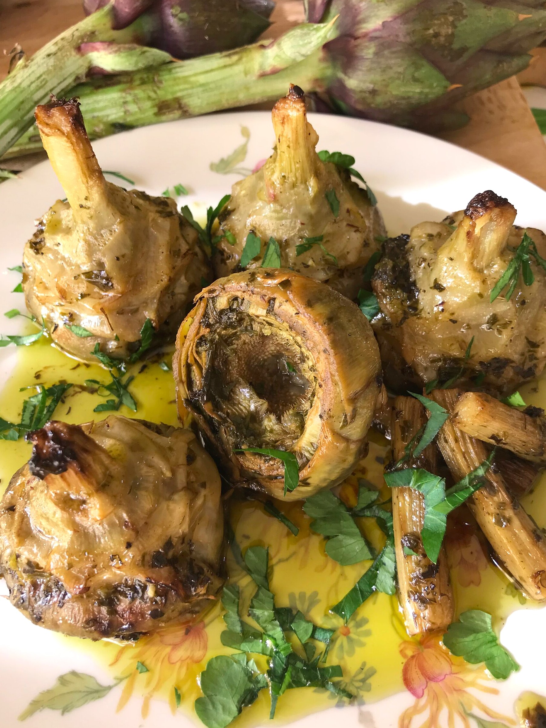 Carciofi alla Romana