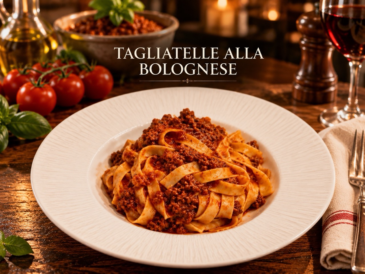 Tagliatelle alla Bolognese