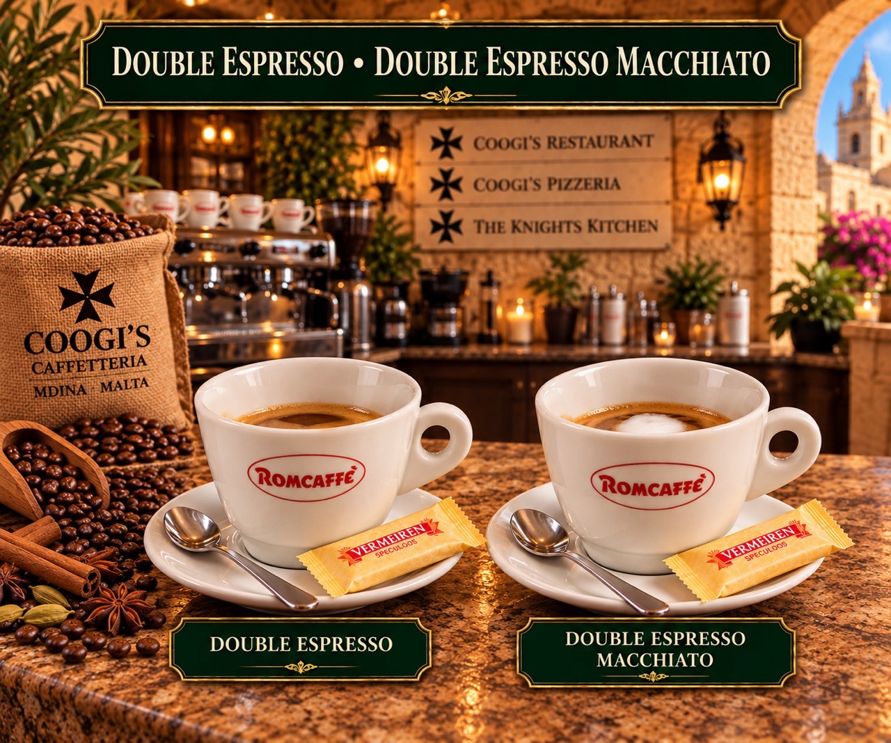 Double Espresso / Macchiato