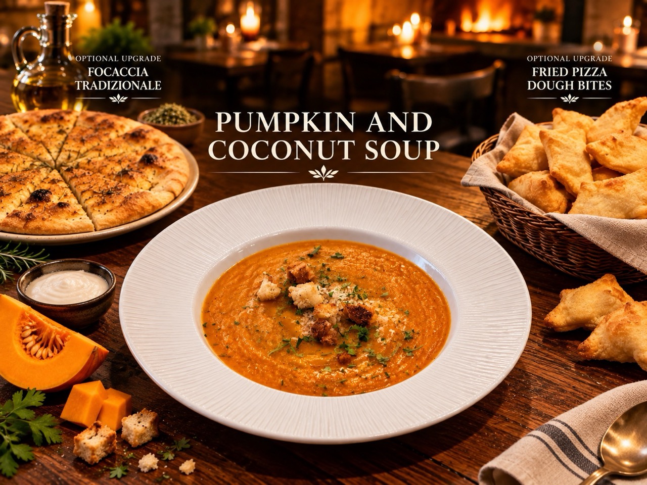 Pumpkin and Coconut Soup