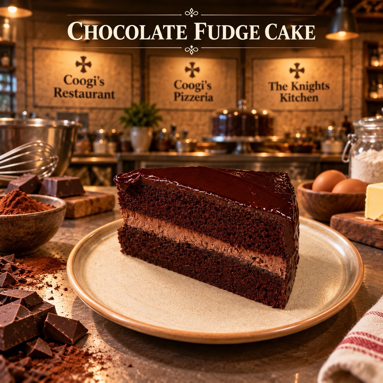 Chocolate Fudge Cake