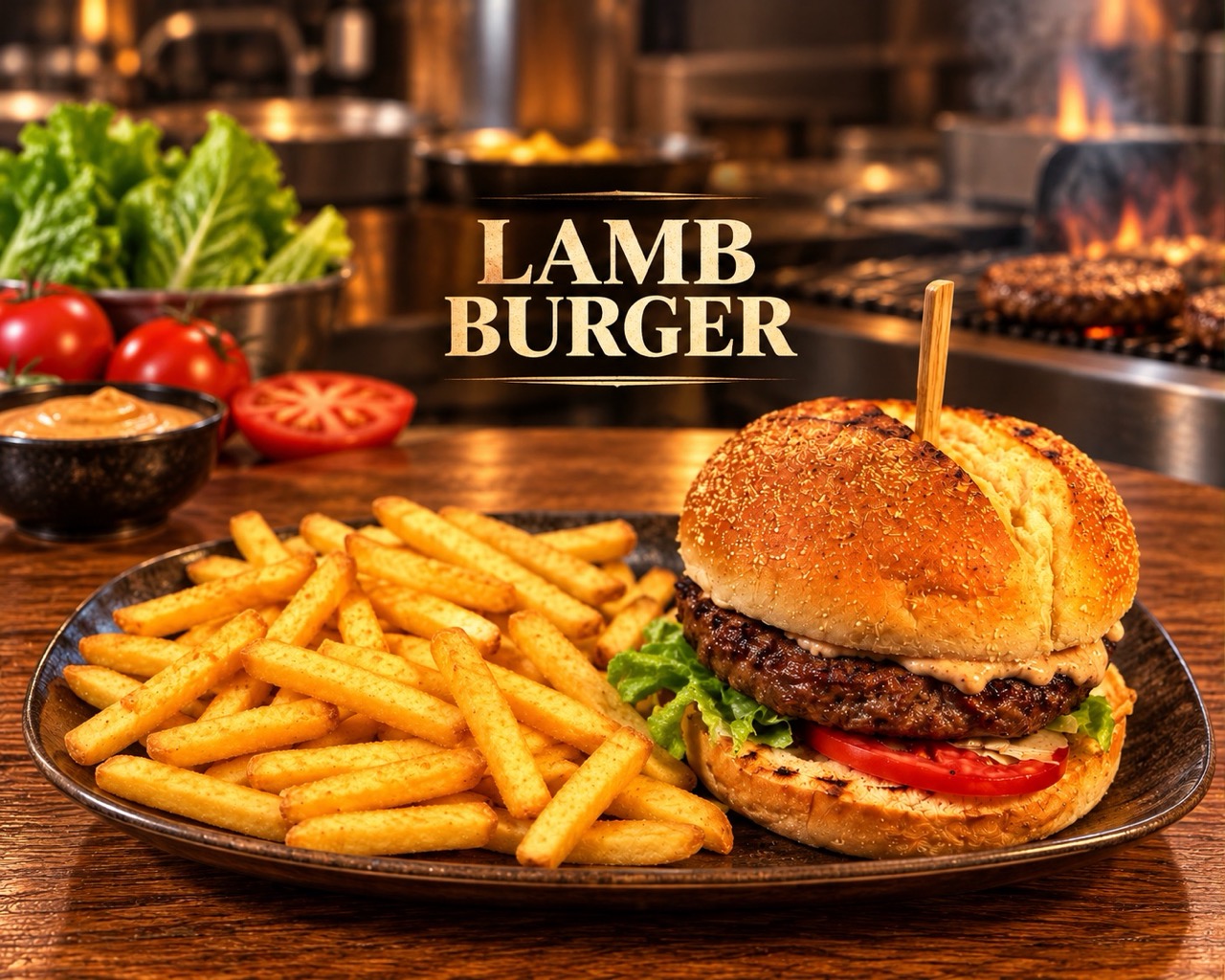 Lamb Burger