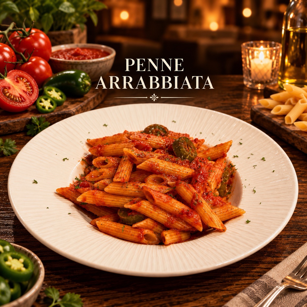 Penne Arrabbiata