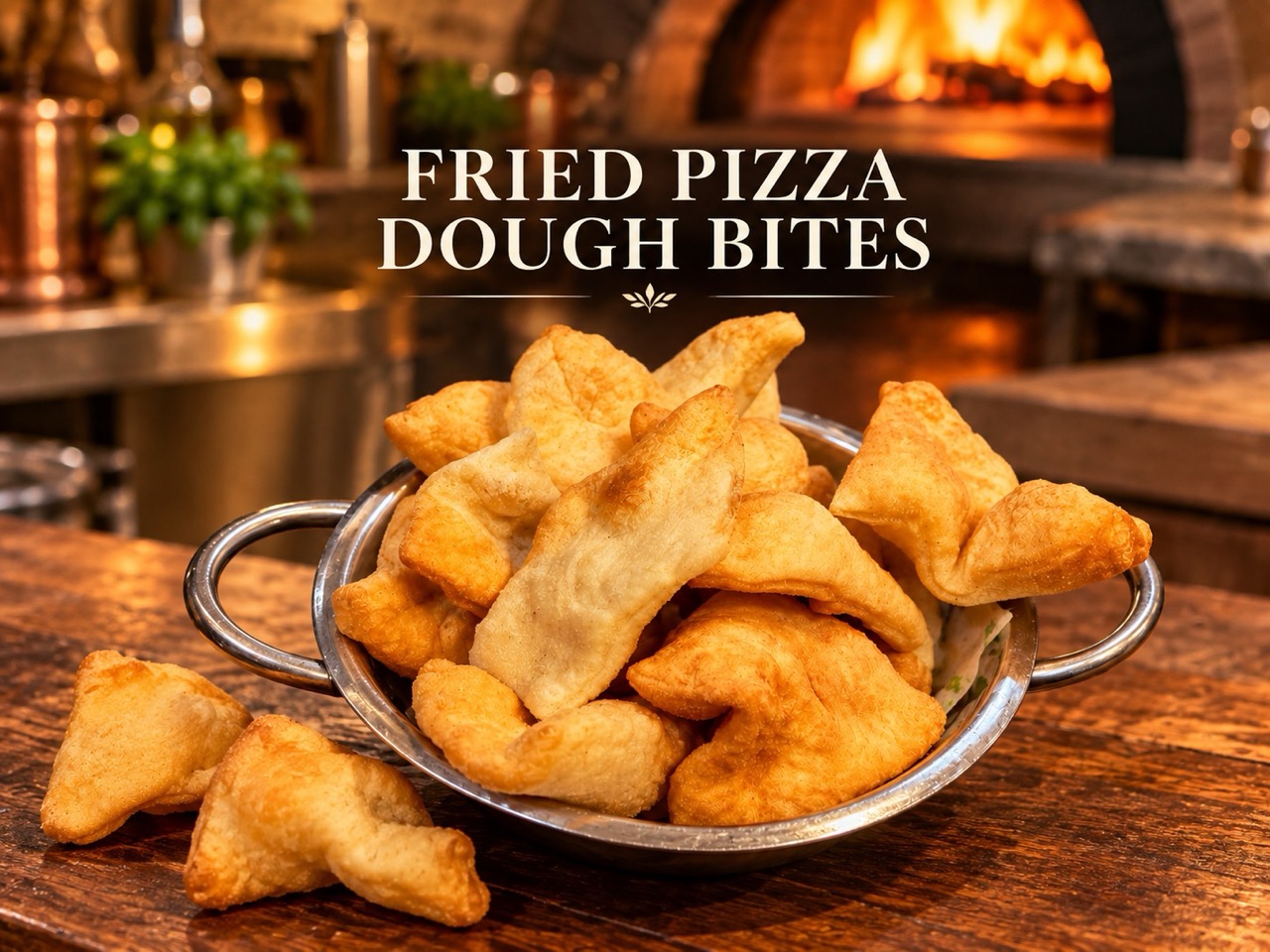 Fried Pizza Dough Bites