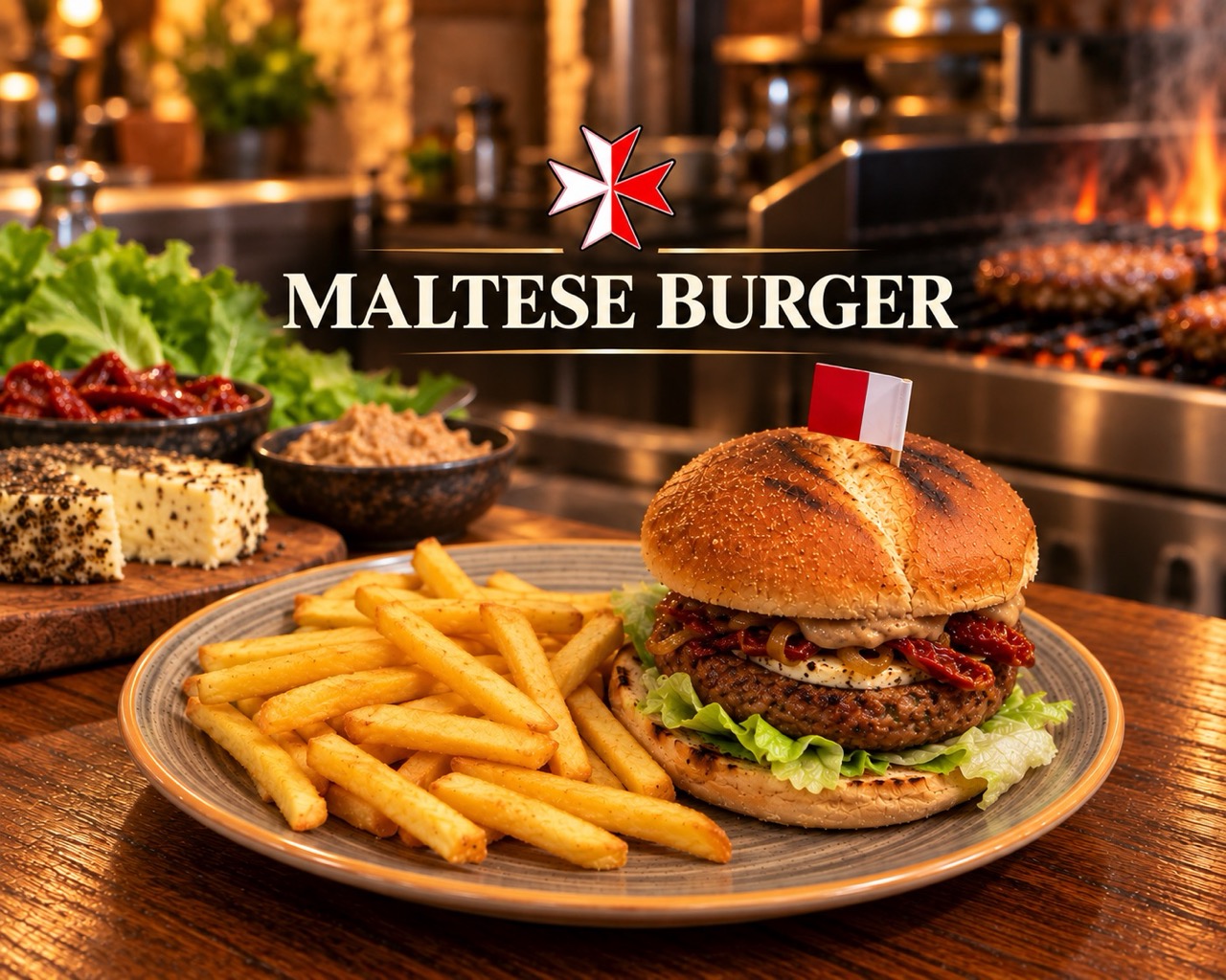 Maltese Burger