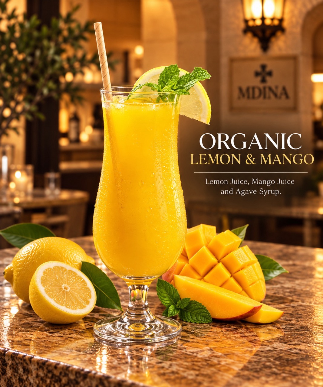 Lemon & Mango - Organic Juice