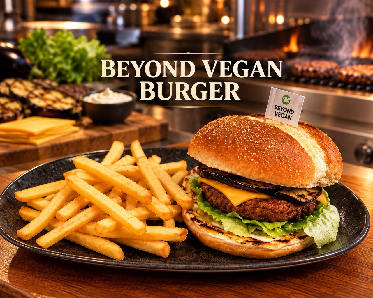 Beyond Vegan Burger