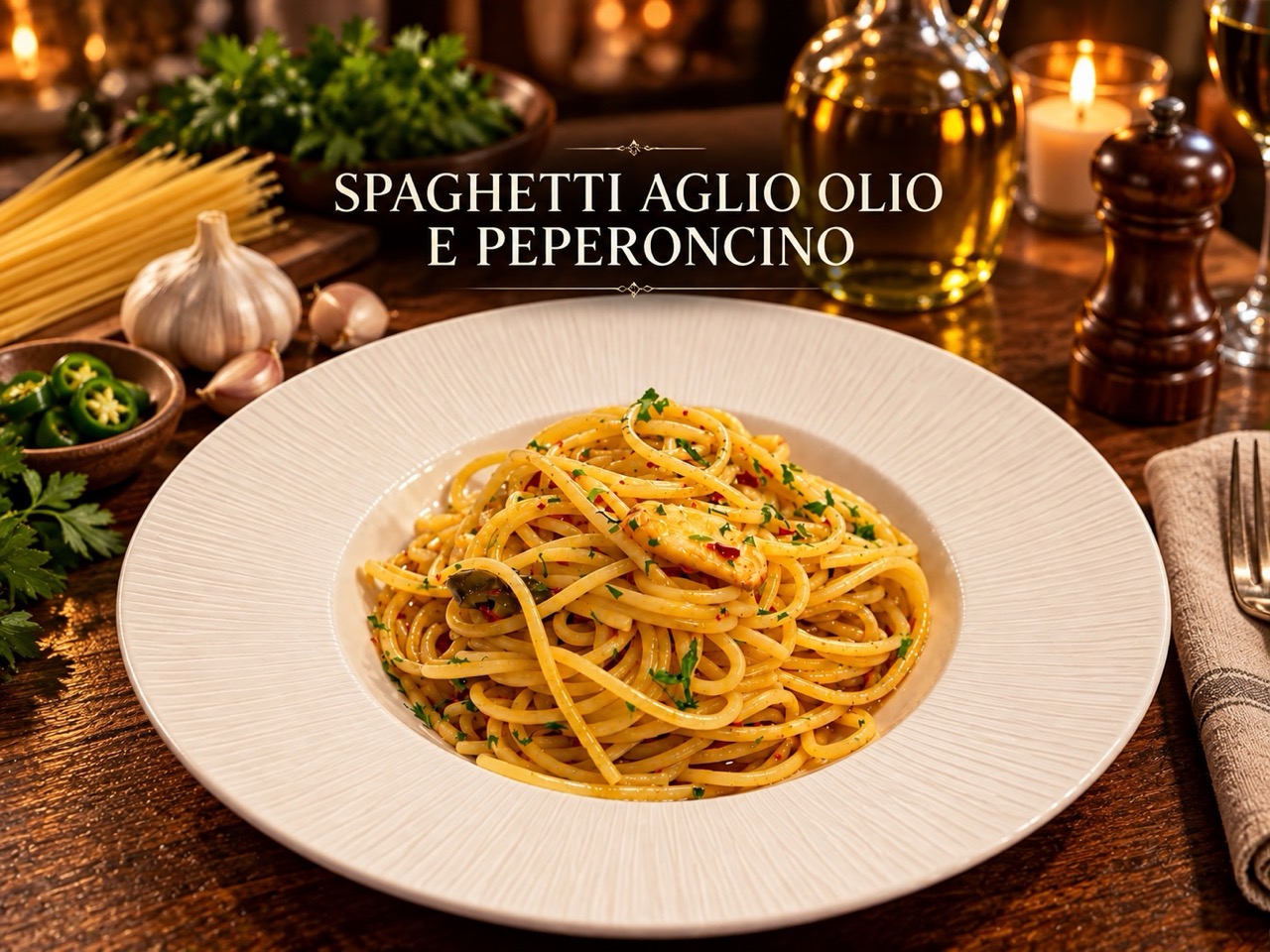 Spaghetti Aglio Olio e Peperoncino