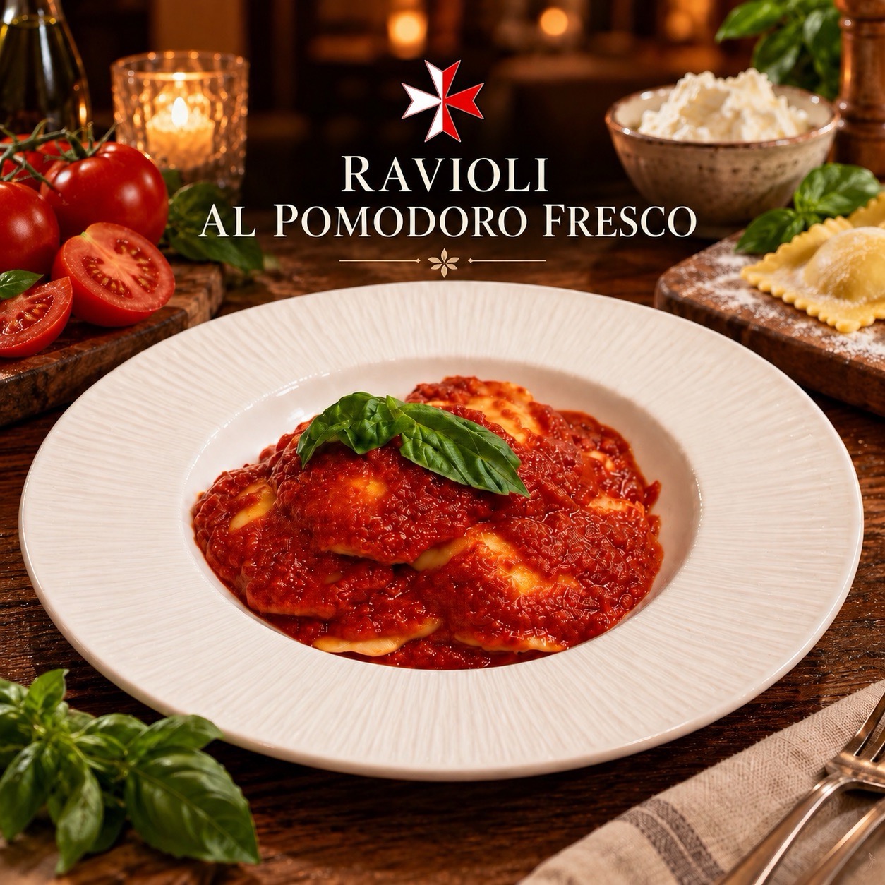 Ravioli al Pomodoro Fresco